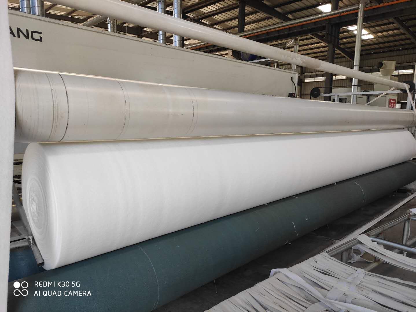 短丝土工布生产